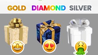 Choose Your Gift!  Gold, Diamond or Silver ⭐