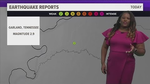 Earthquake reported nearly an hour north of Memphis
