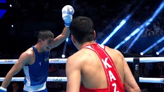 Finals (67KG) BEKBAUOV DULAT (KAZ) vs MUYDINKHUJAEV ASADKHUJA (UZB) | IBA World Championships 2023