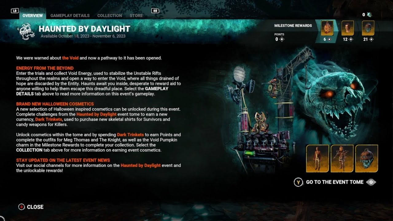 Dead by Daylight | Haunted by Daylight Event Loading screen + Event ...