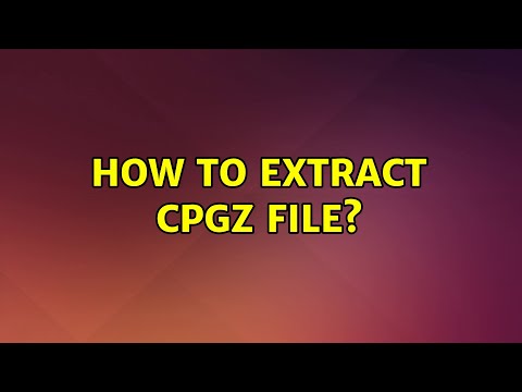 How to extract CPGZ File? (2 Solutions!!)