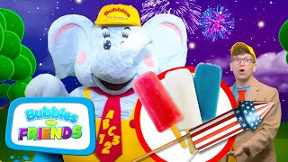 Make Popsicles and Watch Fireworks | 4th of July Special | Kids Videos for Kids