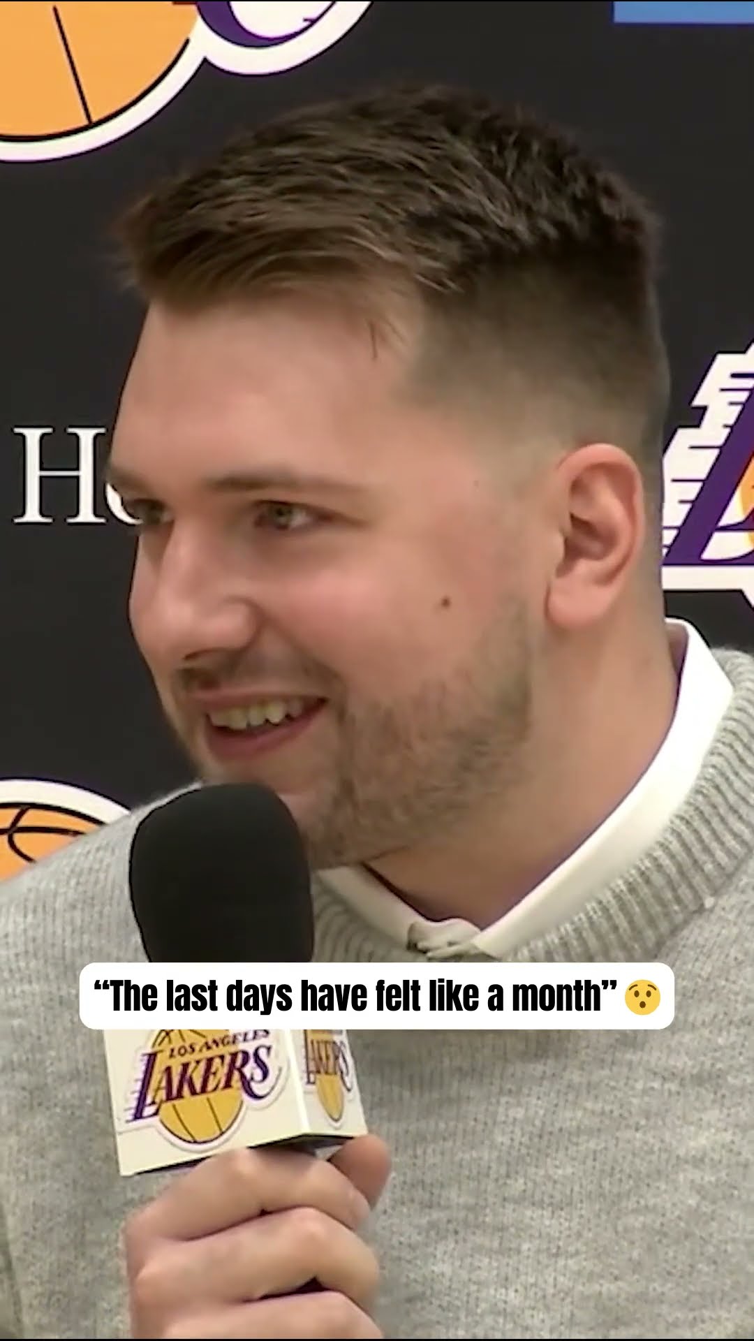Luka Doncic on his emotional rollercoaster since the trade ?