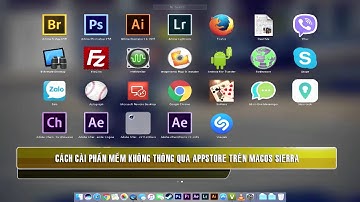 FBNC - Cách cài phần mềm không thông qua Appstore trên Macos Sierra