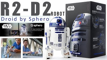 R2-D2 App-Enabled Droid  by Sphero | Phone, Voice, Force Band Controlled | BB9E | Unboxing | Review