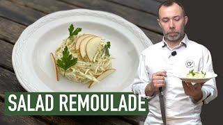CELERY ROOT SALAD I Traditional french recipe I REMOULADE SAUCE gave a name to this salad