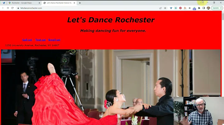 Let's Dance - Rochester, NY 1 - Website Review