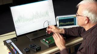 EMC Interference Suppression with Near-Field Probes & Spectrum Analyzer Software ChipScan-ESA  pt1