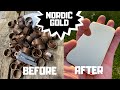 Nordic Gold Bar Casting From Scrap - Trash To Treasure - ASMR Metal Melting - BigStackD Casting