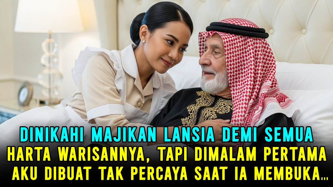 Dinikahi Majikan Lansia 90 Tahun Demi Harta warisan‼️ Malam Pertama Aku Dibuat Syok Saat Ia Melepas…