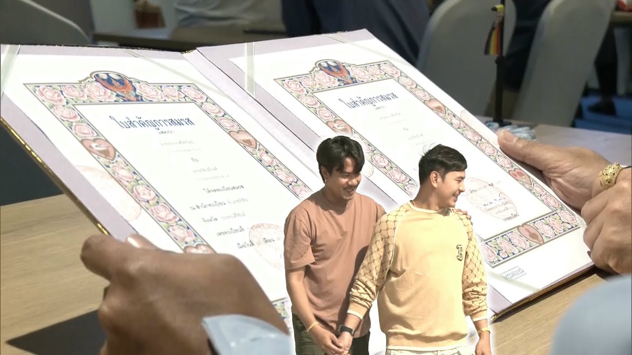 タイで「同性婚」が法制化　偏見を乗り越えた“結婚”を果たしたカップルに密着　「性別に関わらず平等に権利を持って平等に生活を送れるべき」