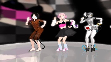 [MMD] - Bo Peep (Portal) + My NEW Model *Companion Cube*