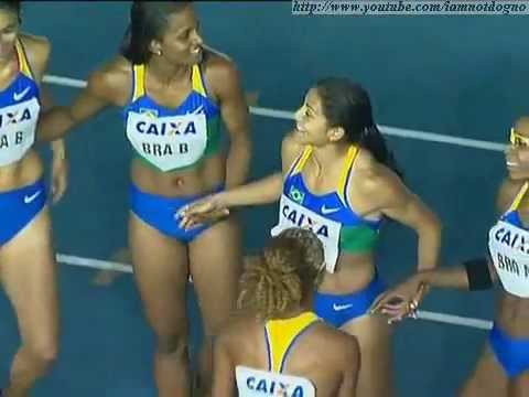 Brasil conquista a medalha de ouro no revezamento ...