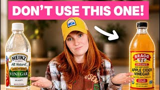 White Vinegar vs Apple Cider Vinegar: Most People Get This Wrong!