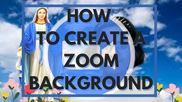 Create a Zoom Background using Canva | Add your own Zoom Background | Eva
