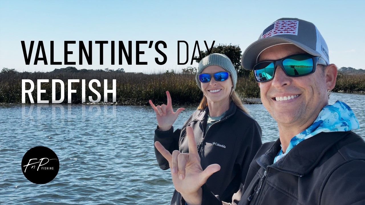 Valentine’s Day Fishing for Redfish and Flounder in St Augustine