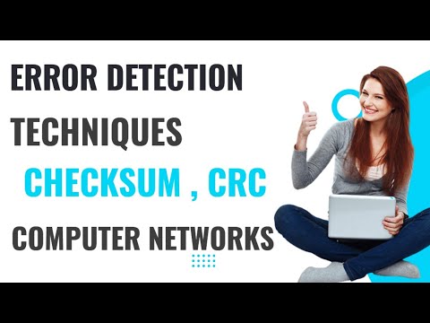Error Detection Technique : Checksum|Cyclic Redundancy Check (CRC ...