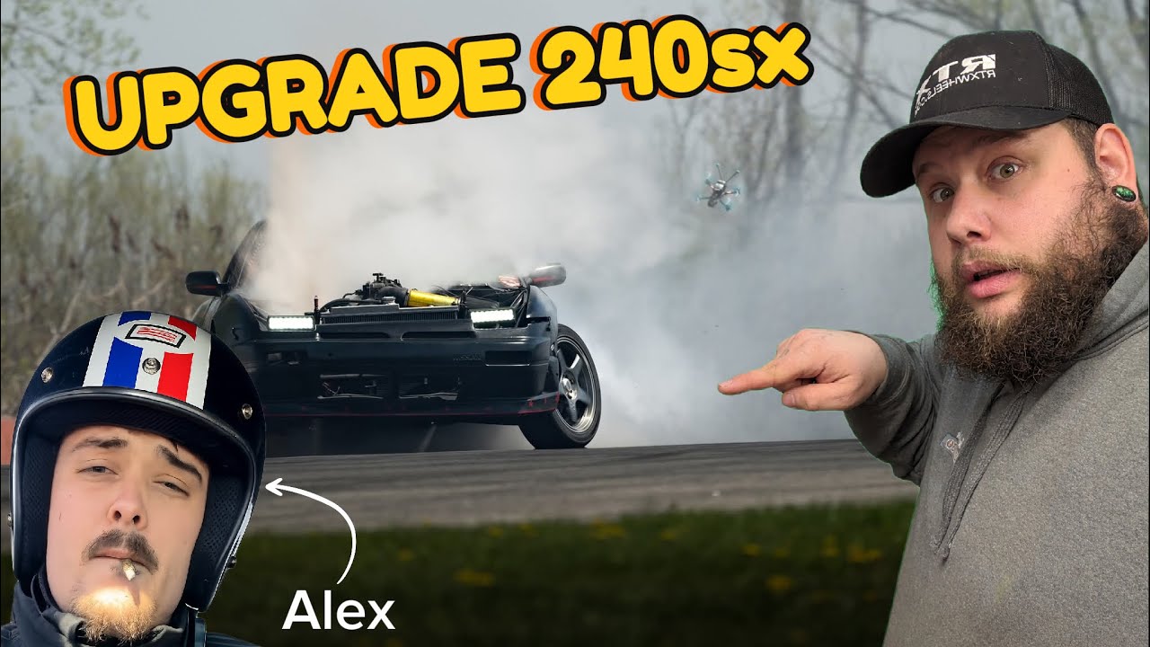Entretien/upgrade sur le S13 de drift à Baillargeon!