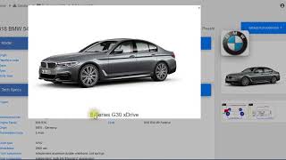 BMW VIN DECODING SYSTEM