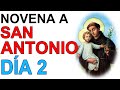 NOVENA MILAGROSA A SAN ANTONIO DE PADUA DÍA 2 AMOR VERDADERO OBJETOS PERDIDOS MUJERES ESTERILES