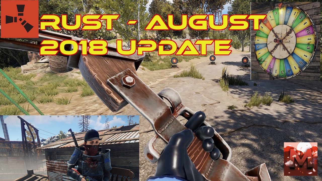 Rust August Update new monuments YouTube