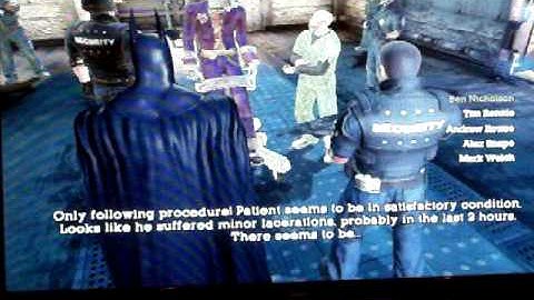 Batman: AA Walkthrough part 1: Escorting The Joker