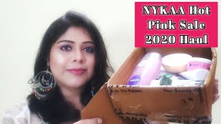 Nykaa Hot Pink Sale 2020 Haul||Affordable skin care and make up products