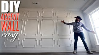 DIY Accent Wall // EASY