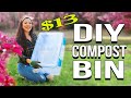 DIY Compost Bin for $13! Easy & Affordable - Gardening Tips