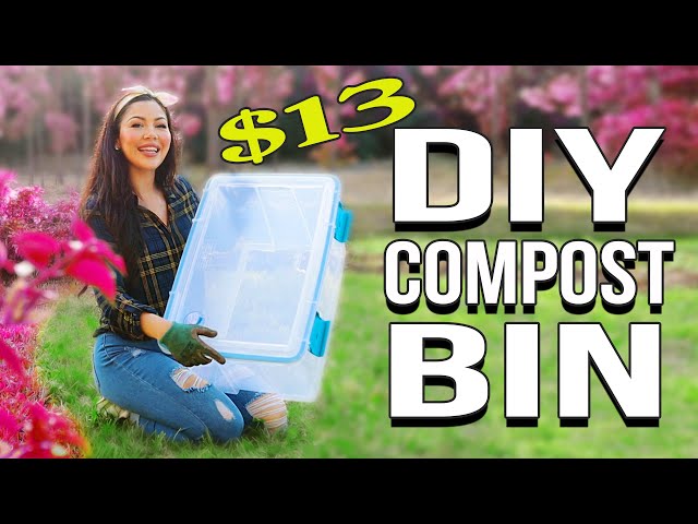 DIY Indoor Compost Bin, Made By Me Garden