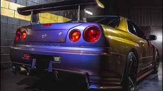 Nissan R34 Tintado De Lunas Madrid