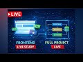 LIVE | Day 2 | Frontend Practice | HTML CSS JavaScript