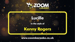 Video thumbnail of "Kenny Rogers - Lucille - Karaoke Version from Zoom Karaoke"