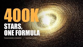 400,000 Stars, Zero Simulation | TouchDesigner Project File | Guide