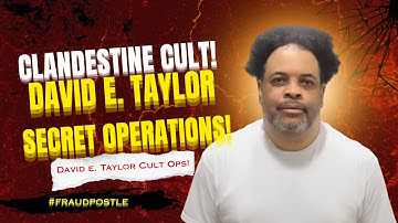 JMMI & KOGGC Cult Leaders David E. Taylor and Michelle Brannon Intricate Cult Criminal Enterprise!