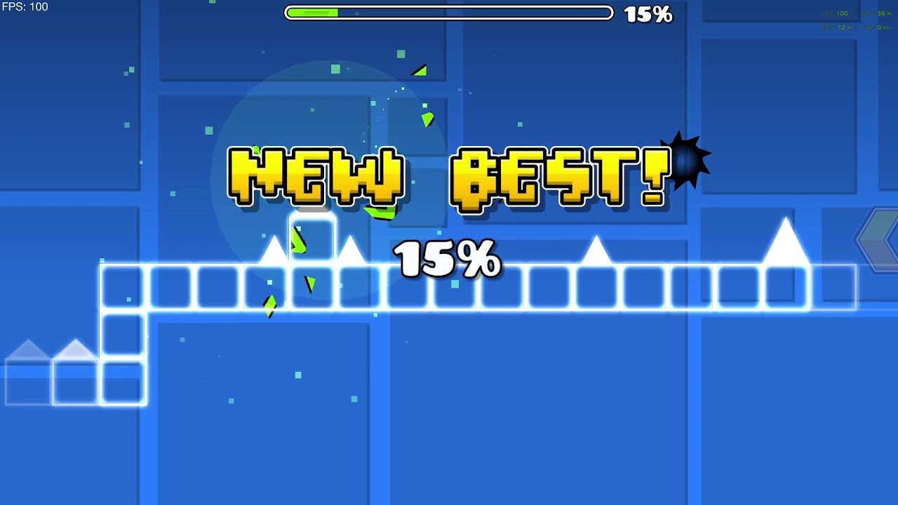 making a level in geometry dash - YouTube