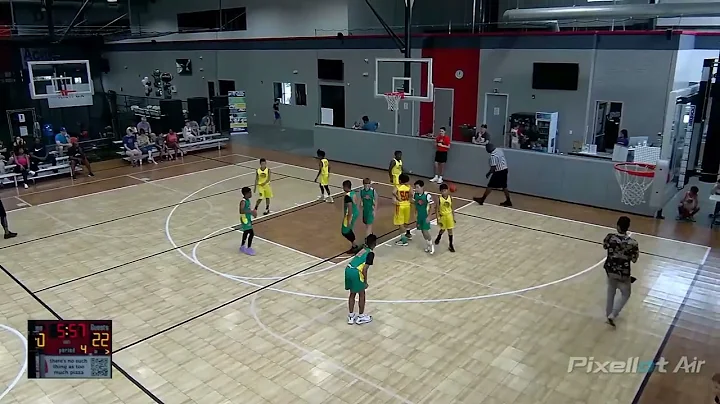 Za'Shaun Nix - 5th grader Team Durant (9 points) h...