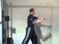 Standing Split-Stance Cable Push