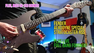 Unboxing + Playing the Fender Aerodyne Special Stratocaster HSS