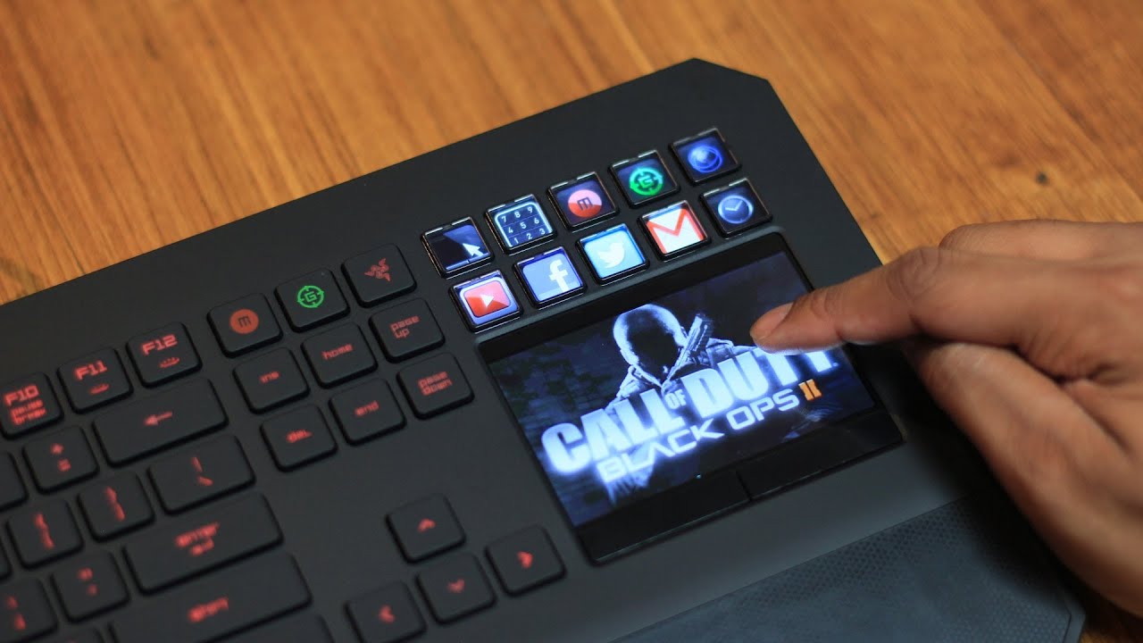 Juster Mængde af etc Review: Razer Deathstalker Ultimate Gaming Keyboard - YouTube