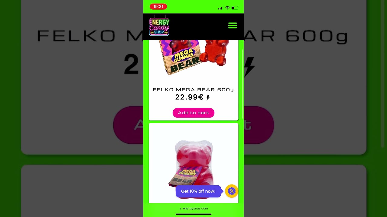 XXL & MEGA SIZE CANDY- super size gummy bears 😎💯🍭