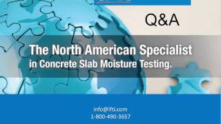 IFTI Webinar - "Strategies for Preventing Moisture-Related Flooring Failures"