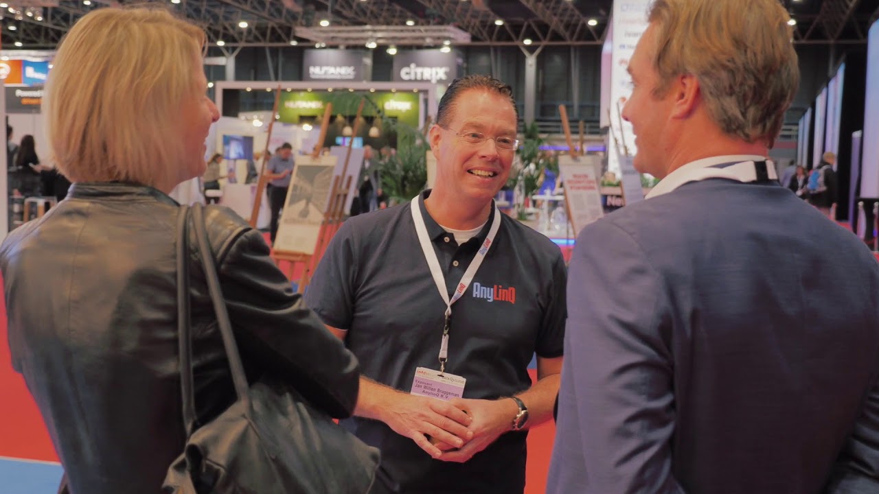 AnyLinQ op Infosecurity 2018 - de grootste IT beurs van Nederland.