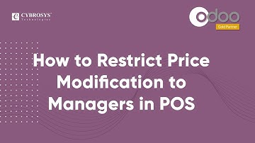 How to Restrict Price Modification to Managers in Odoo 14 POS?
