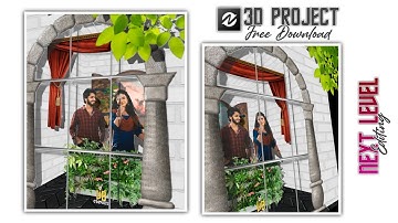 Trending 3D Node Video Project video like Ae | Node video Tutorial in Hindi | Next Level 3D Editing