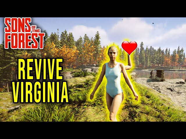 Virginia in Sons Of The Forest: how to tame, resurrect and give