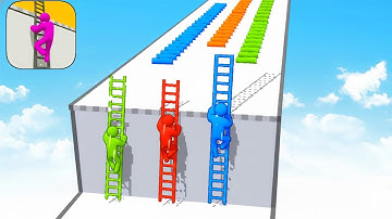 Ladder Masters 3D – Most Satisfying Mobile Game Ever! (Android, iOS) Full Walkthrough