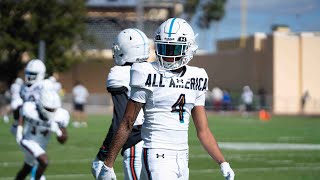 UA Next Practice Day Three: Team Ice WR vs. DB 1on1s