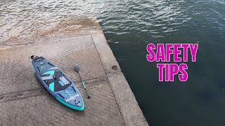 BLUEFIN CRUISE CARBON SUP  PADDLEBOARD SAFETY TIPS