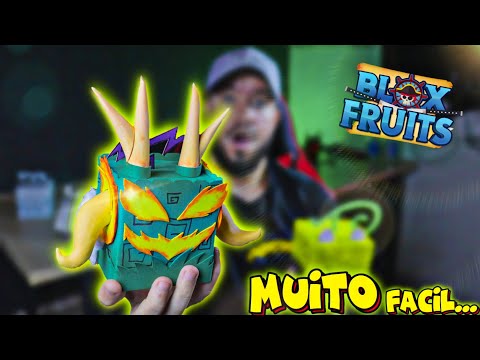 COMO FAZER A FRUTA DO MAGMA NA VIDA REAL / BLOX FRUITS 